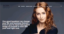 Desktop Screenshot of boemheadshots.com